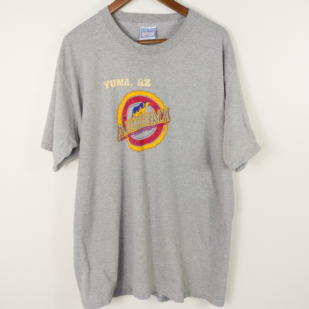 Vintage All Sport Max Weight Yuma Arizona T Shirt Size XL